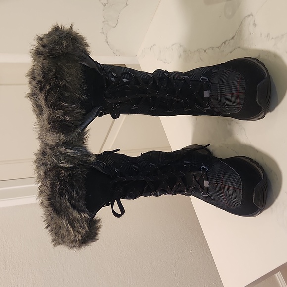 Eddie Bauer Solstice 2.0 Thermafill EUC Waterproof Winter Snow Boots Sz 7.5 - Picture 2 of 16